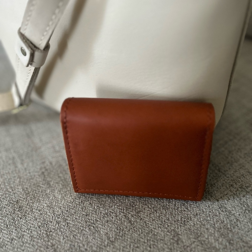 New Portland Leather Limited Edition Mini Crossbody Tote and Small Wallet - Picture 9 of 11